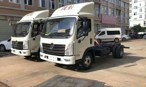 藍牌福田時代冷藏車 