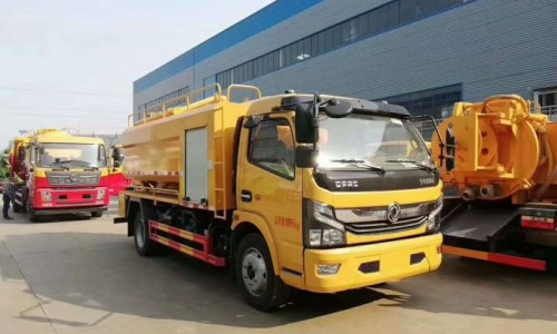 國六東風多利卡清洗吸污車 