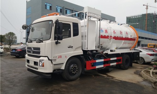 11立方東風天錦吸污車 