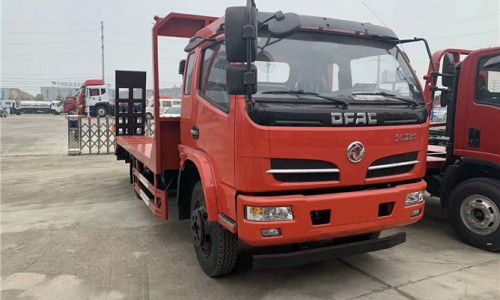 10噸東風福瑞卡挖機平板車 