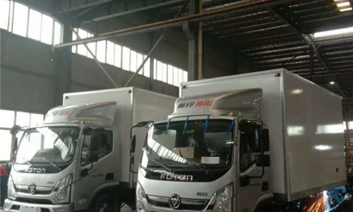 福田奧鈴速運冷藏車多少錢 