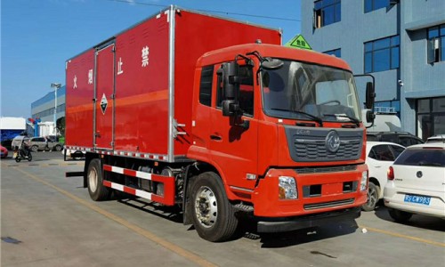 東風天錦6.2米腐蝕性物品運輸車 