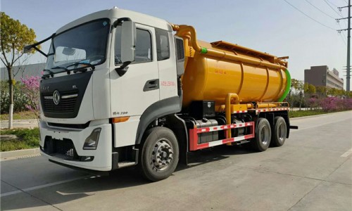 20立方東風天龍吸污車 