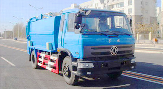 東風145對接垃圾車(12-13立方) 