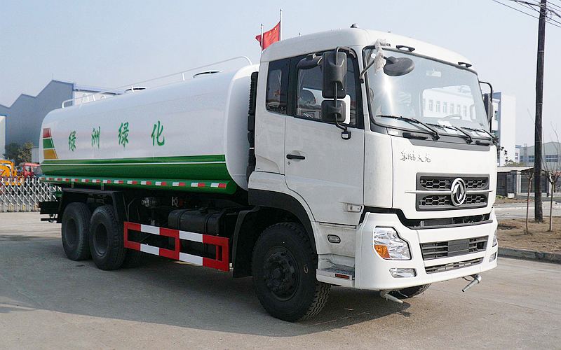 東風天龍后八輪灑水車 
