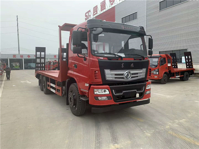 東風(fēng)D17后雙橋平板運(yùn)輸車 